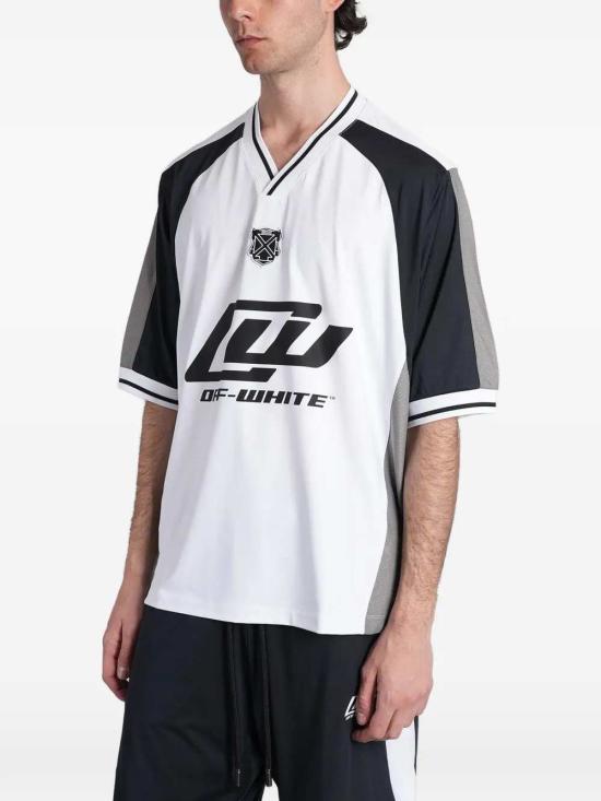 26SS 오프화이트 반팔 티셔츠 OMAD013S26JER0031000 WHITE - OFF WHITE