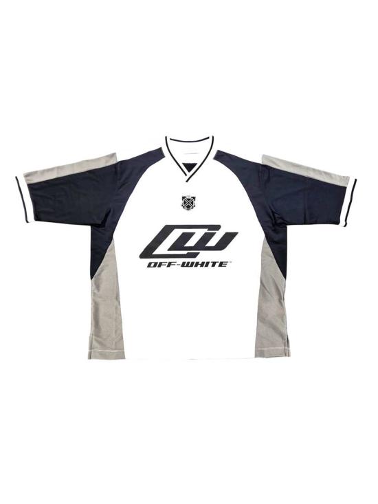 26SS 오프화이트 반팔 티셔츠 OMAD013S26JER0031000 WHITE