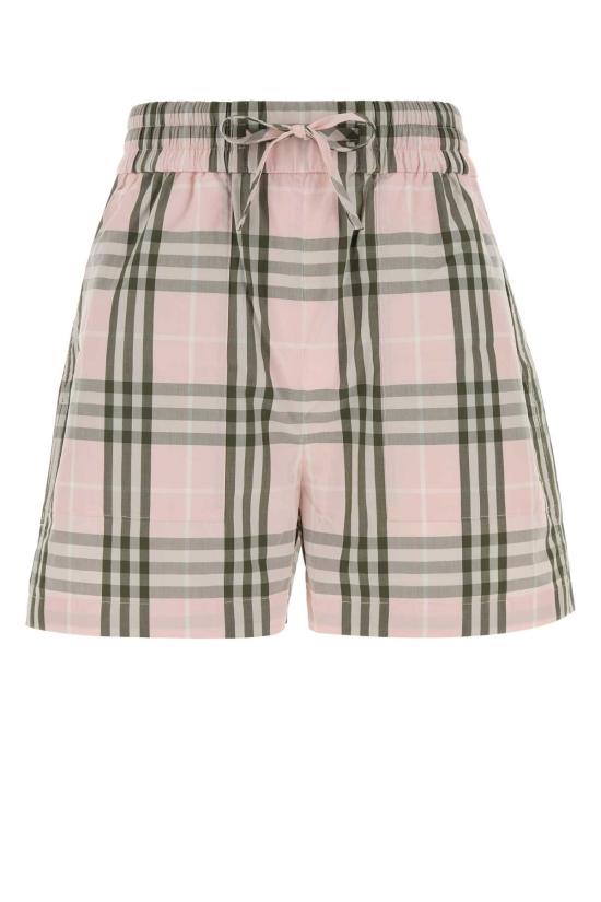 26SS 버버리 체크 코튼 쇼츠 8123642 A5961 Checked