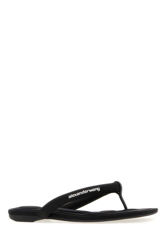 26SS 알렉산더 왕 뮬/슬리퍼 30226S021 001 Black - ALEXANDER WANG