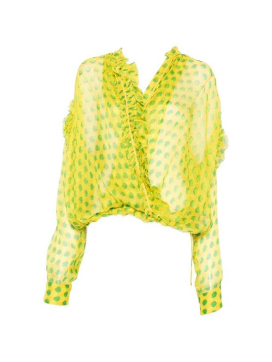 26SS 드리스 반 노튼 블라우스/셔츠 2610107453094 YELLOW 202