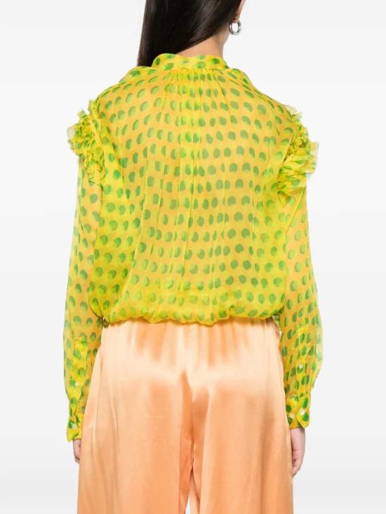 26SS 드리스 반 노튼 블라우스/셔츠 2610107453094 YELLOW 202 - DRIES VAN NOTEN