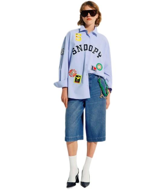 26SS 에센셜앤트워프 데님 숏팬츠 JIRMUDA EC06 25 Blue - ESSENTIEL ANTWERP