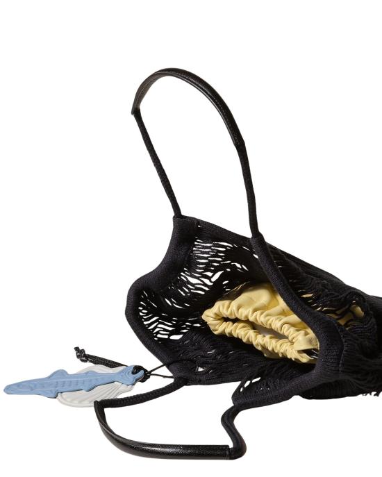 26SS 헤레우 토트백 CAFISCWBS26 001 1Y BLACK YELLOW - HEREU