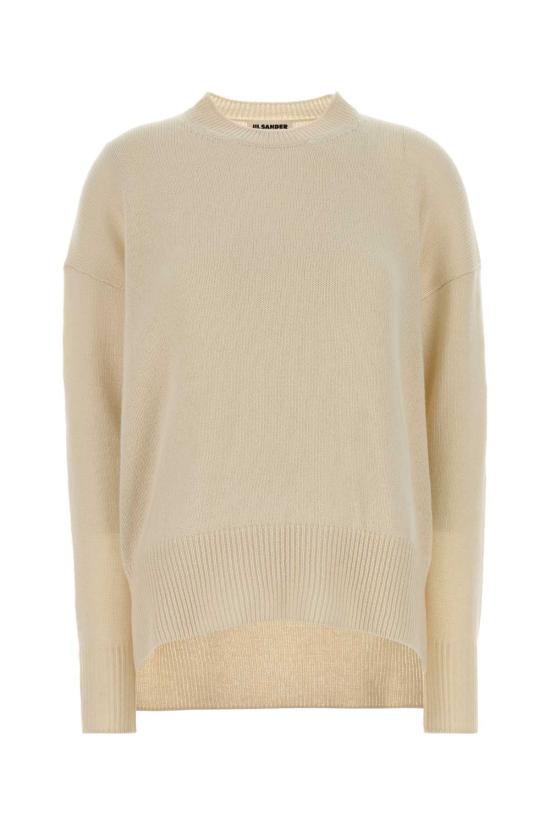 26SS 질샌더 스웨터 J02GP0013J13206 107 White