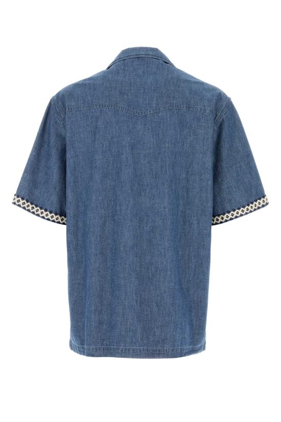 26SS 발렌티노 가라바니 긴팔 셔츠 8V3DBF20AL4 558 Blue - VALENTINO GARAVANI