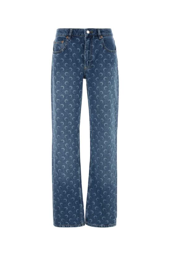 26SS 마린세르 데님 팬츠 WPA128BCDEN0002 BL05 Printed