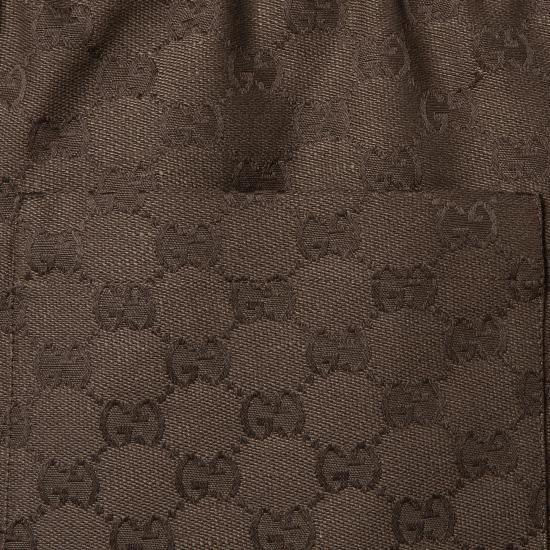 26SS 구찌 숏팬츠 810782ZAM7G2063 Brown - GUCCI