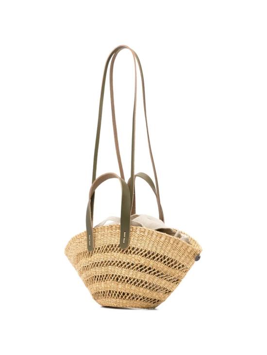 26SS 무뉴 숄더백 MCHA LIN NATURAL X KHAKI - MUUN
