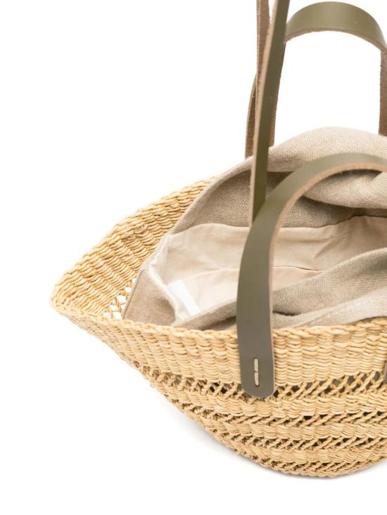 26SS 무뉴 숄더백 MCHA LIN NATURAL X KHAKI - MUUN
