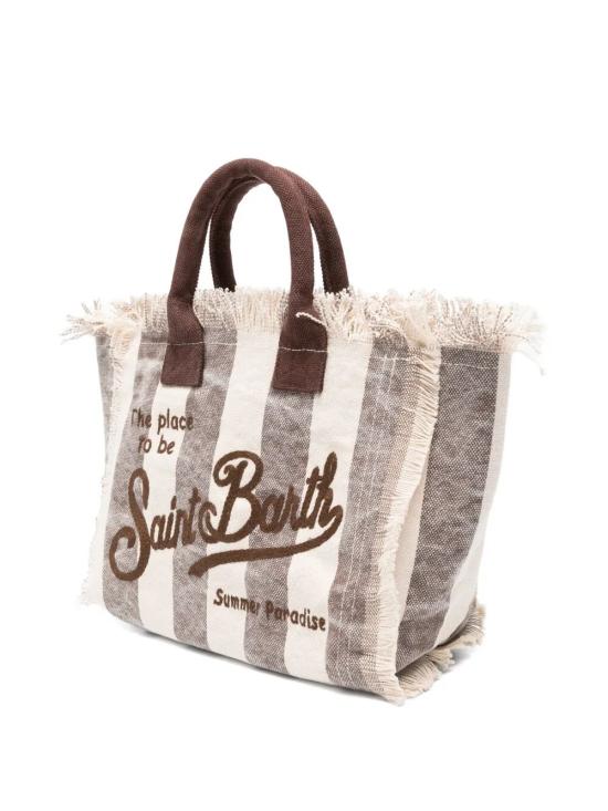26SS 세인트바쓰 토트백 COL0001 08253L STRIPES POP V 18 EMB - MC2 SAINT BARTH