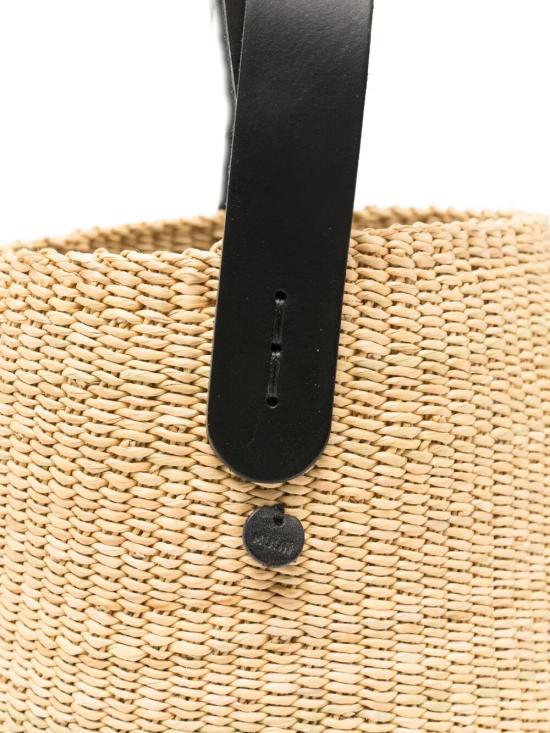 26SS 무뉴 크로스백 ORIE COT NATURAL X BLACK - MUUN