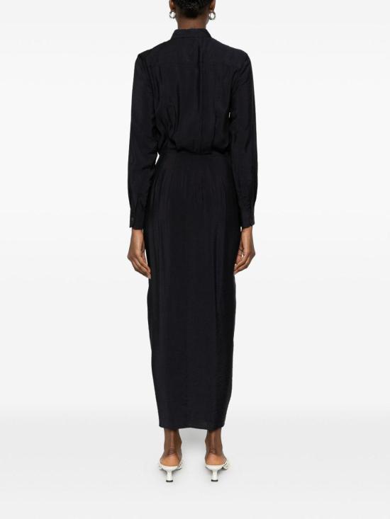 26SS 엠포리오 아르마니 미디 스커트 EW003310AF20492UB102 Blue - EMPORIO ARMANI