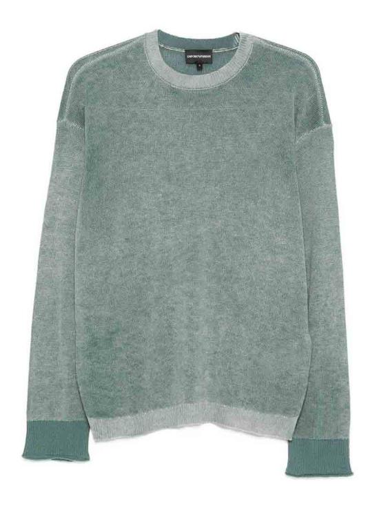 26SS 엠포리오 아르마니 스웨터 EM004623AF24414U9170 Blue