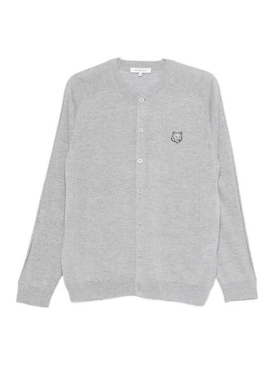 26SS 메종키츠네 가디건 QM00500KT1181H150 Light Grey