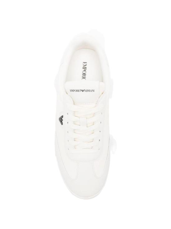 26SS 엠포리오 아르마니 스니커즈 EM003062AF18210U0011 White - EMPORIO ARMANI