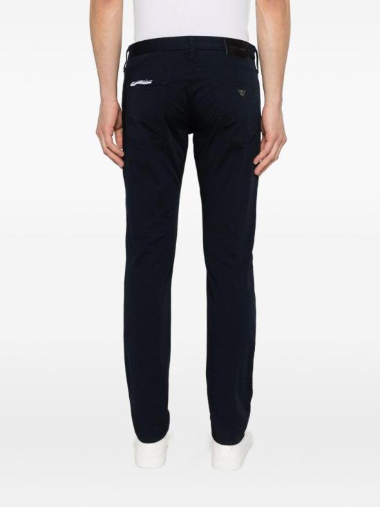 26SS 엠포리오 아르마니 스트레이트 팬츠 EM000121AF22611UB118 Blue - EMPORIO ARMANI