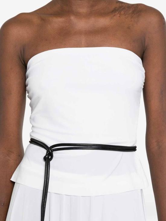 26SS 노마카말리 민소매 티셔츠 KK4256PL546944 White - NORMA KAMALI