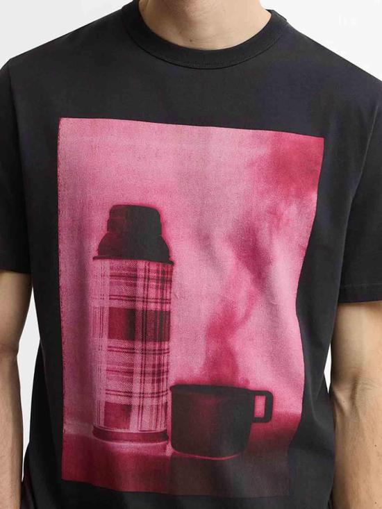 26SS 바버 반팔 티셔츠 MTS1614NY74 Dark Blue - BARBOUR