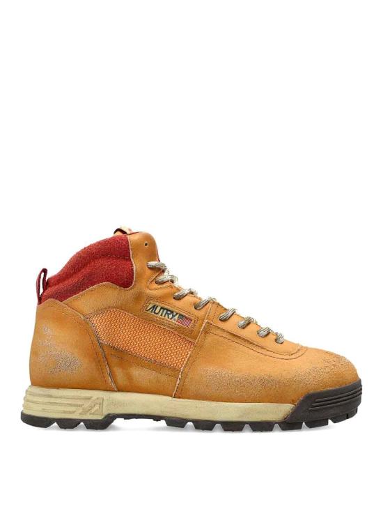 25FW 오트리 MALGA 포니 헤어 텍스처 HBMWSF02 Brown