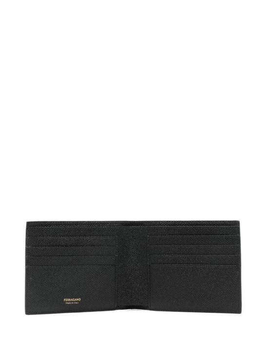  살바토레 페라가모 간치니 반지갑 6614570775650 Black - SALVATORE FERRAGAMO
