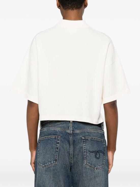 26SS 메종키츠네 폴로 티셔츠 QW00201KP00010063 Beige - MAISON KITSUNE