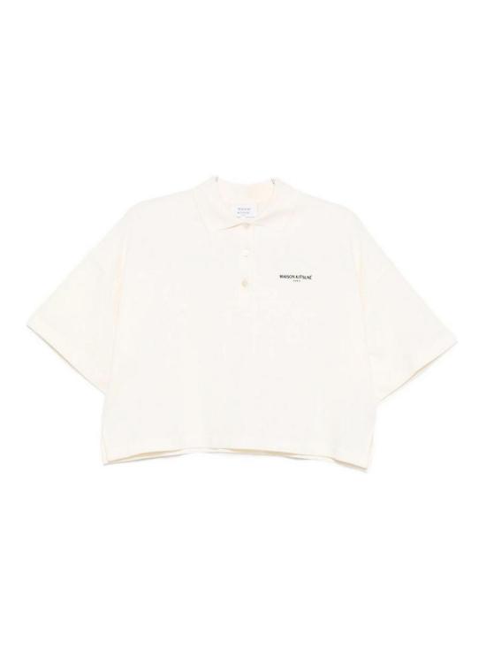 26SS 메종키츠네 폴로 티셔츠 QW00201KP00010063 Beige