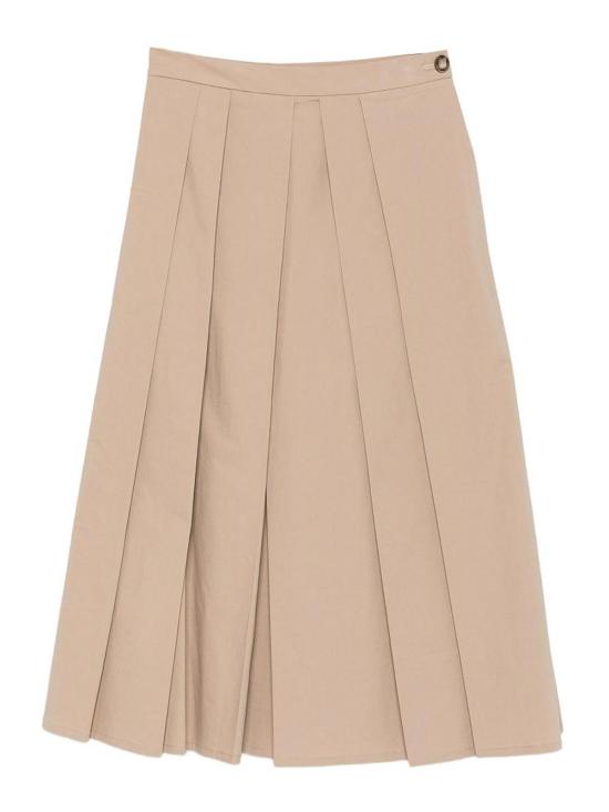 26SS 엠포리오 아르마니 롱 스커트 EW004372AF21642U6165 Beige