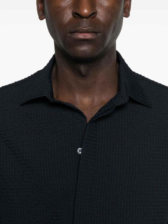 26SS 엠포리오 아르마니 셔츠 EM005655TE20392UB109 Blue - EMPORIO ARMANI