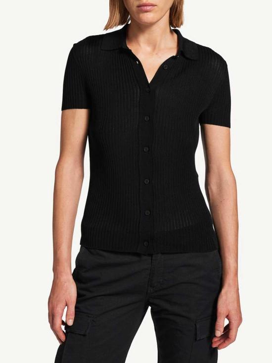 26SS 발렌시아가 반팔 티셔츠 857233T52371000 Black - BALENCIAGA