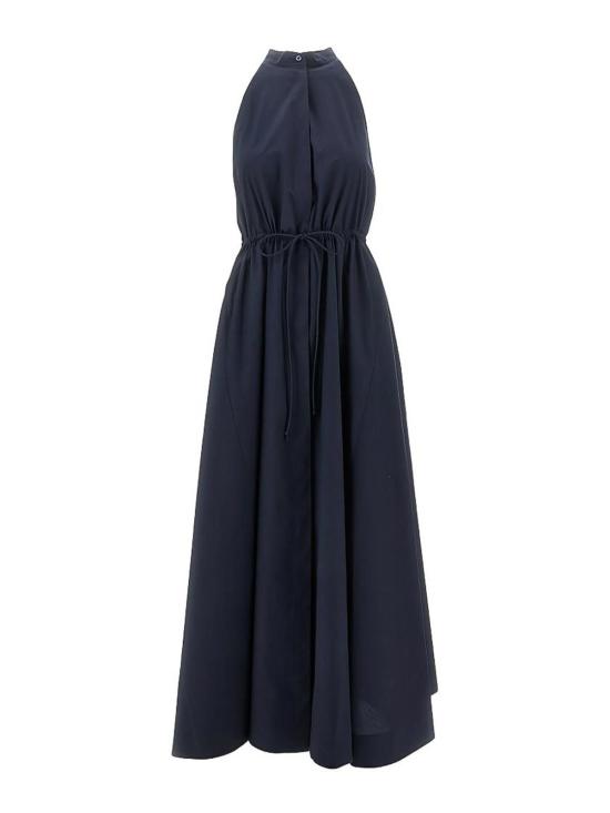 26SS 엠포리오 아르마니 미디 스커트 EW003115AF10010UB130 Blue