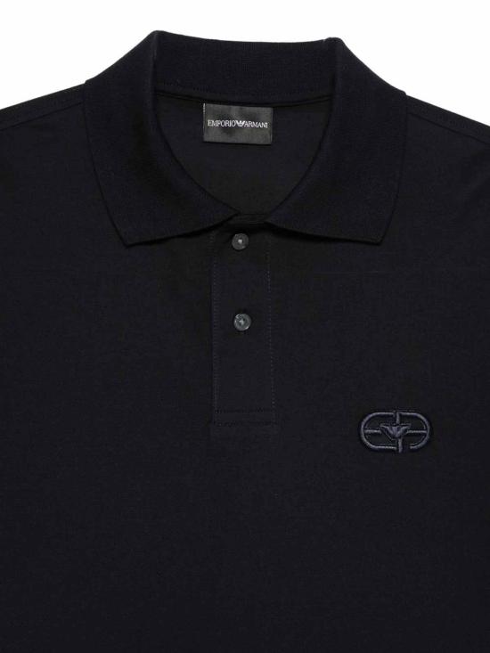 26SS 엠포리오 아르마니 폴로 티셔츠 EM004579AF13742UB118 Blue - EMPORIO ARMANI