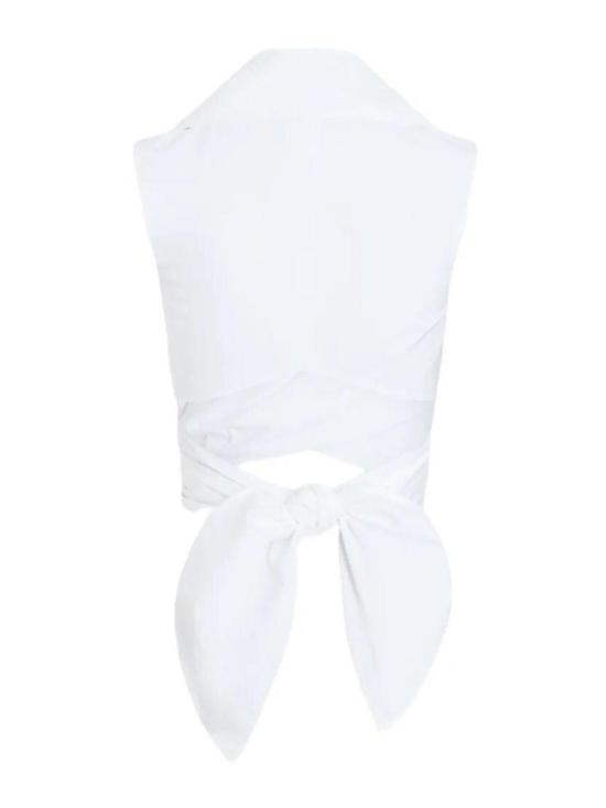 26SS 파투 민소매 티셔츠 TO1670017001W White - PATOU