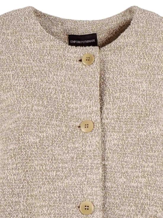 26SS 엠포리오 아르마니 수트 자켓 EW004440AF24944F1040 Beige - EMPORIO ARMANI