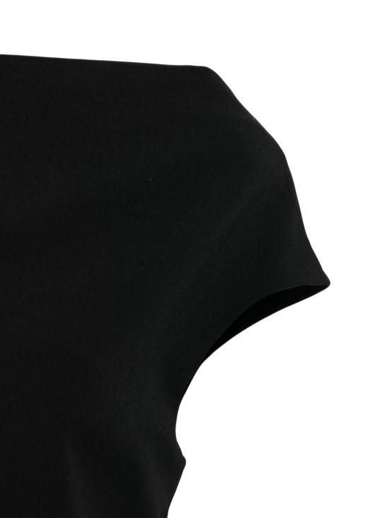 26SS 파로쉬 미디 스커트 D726147PINGU013 Black - PAROSH