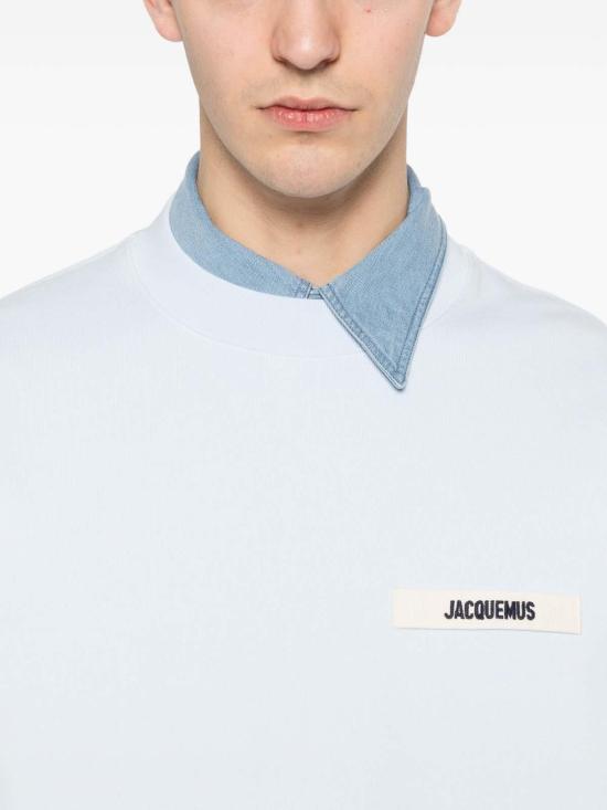 26SS 자크뮈스 그로그랭 스웨트 셔츠 SSM00206AJ00126321 Blue - JACQUEMUS