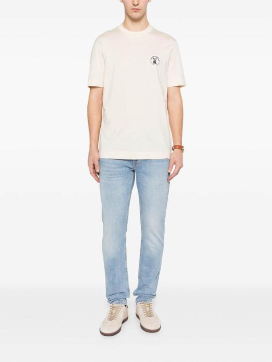 26SS 엠포리오 아르마니 스트레이트 팬츠 EM005951AF25390MB002 Blue - EMPORIO ARMANI