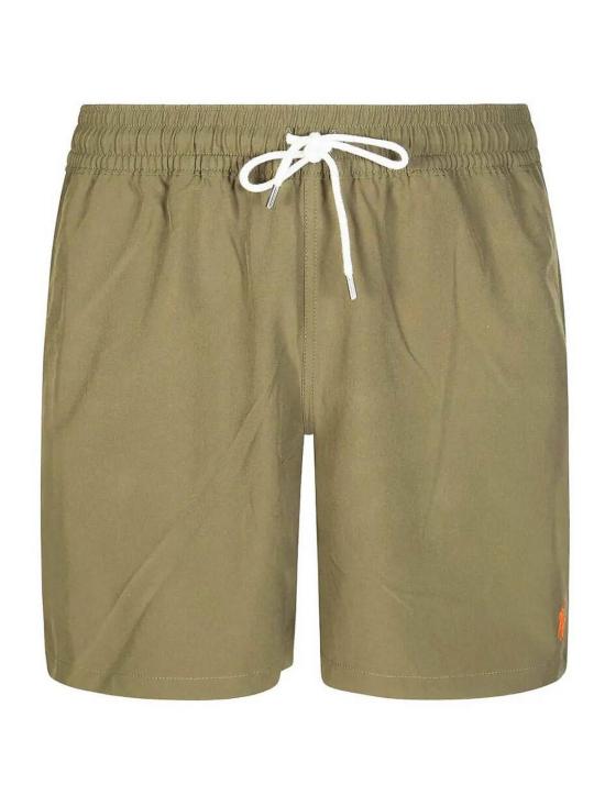 26SS 폴로 랄프로렌 포니 자수 스윔 쇼츠 710957782510 Dark Green