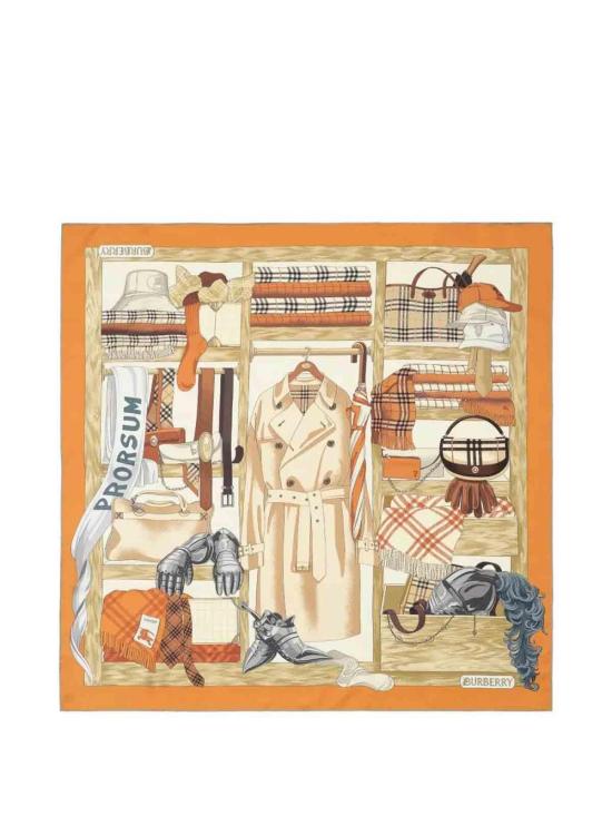 26SS 버버리 머플러/스카프 8125643C5122 Orange - BURBERRY