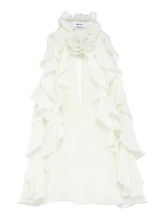 26SS 알렉산더 맥퀸 민소매 티셔츠 846784QBADS9311 White