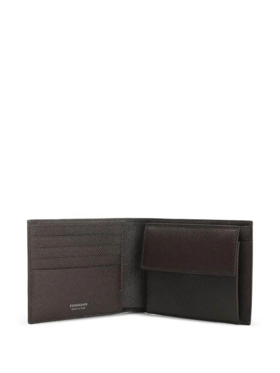26SS 살바토레 페라가모 간치니 반지갑 6614540789634 Brown - SALVATORE FERRAGAMO
