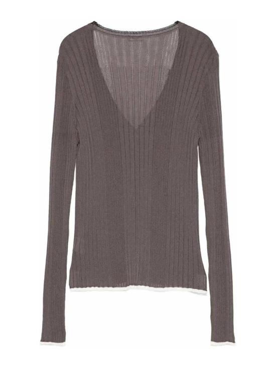 26SS 로베르토 콜리나 가디건 A2801008 Grey - ROBERTO COLLINA