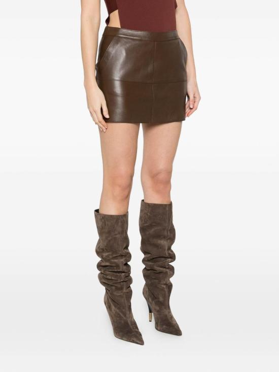 26SS 파로쉬 숏 원피스 D630603MACIOCK26008 Brown - PAROSH