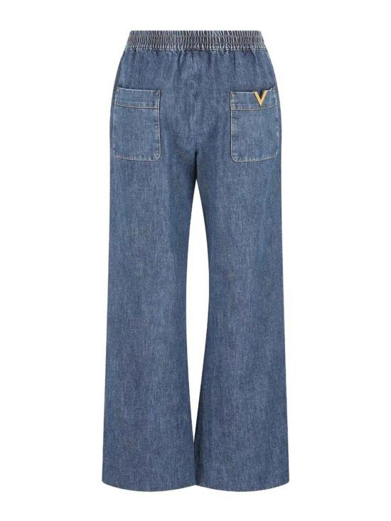 26SS 발렌티노 가라바니 스트레이트 팬츠 BDD21K9YA558 Medium Wash - VALENTINO GARAVANI