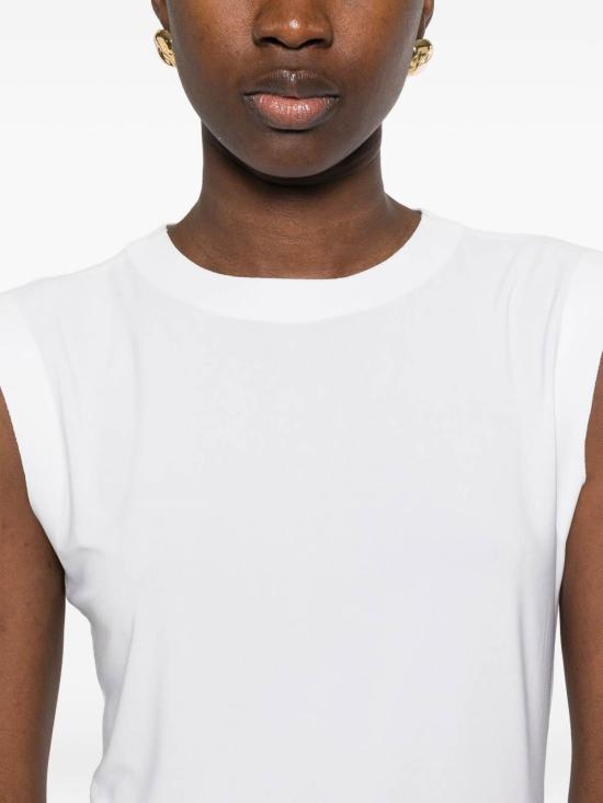 26SS 노마카말리 민소매 티셔츠 KK4256PLE91944 White - NORMA KAMALI