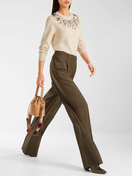 25FW 펜디 탑 FZXD96AUZWF1T6U Beige - FENDI