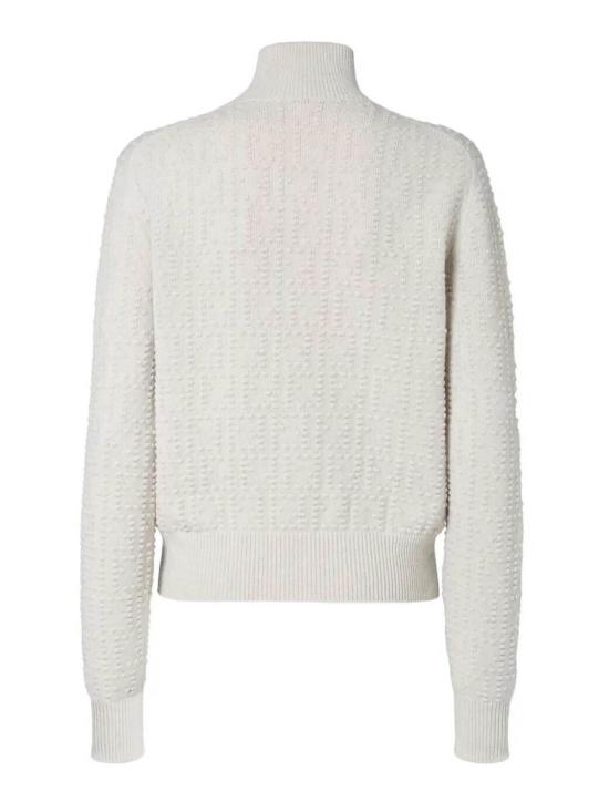 25FW 펜디 울 캐시미어 스웨터 FZXE09AYM0F16A8 Light Grey - FENDI