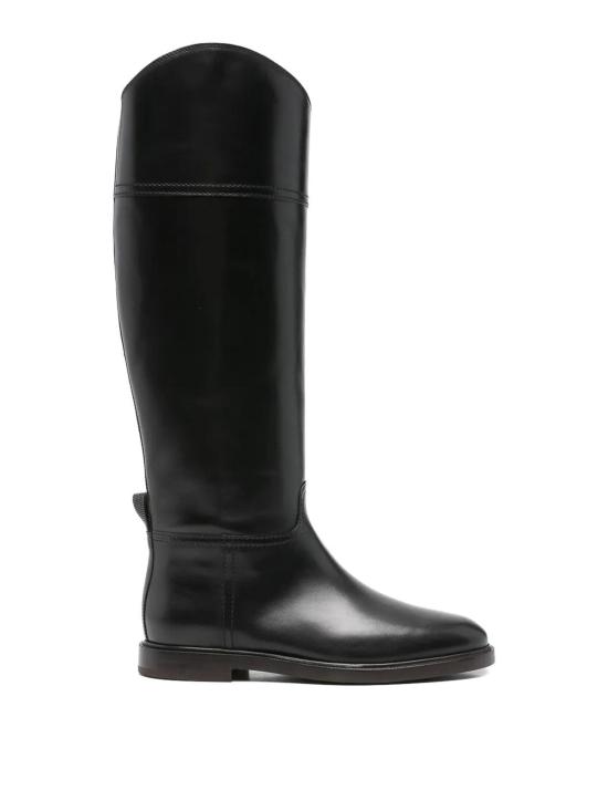 25FW 브루넬로 쿠치넬리 부츠 MZOLC3039C101 Black