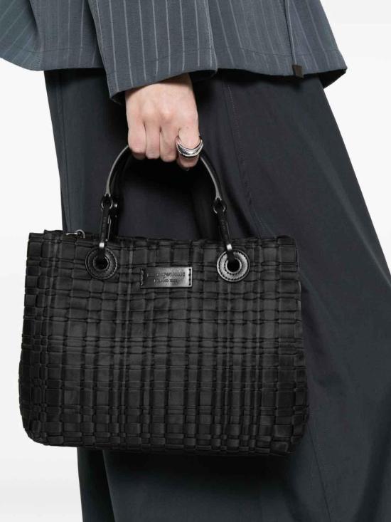 26SS 엠포리오 아르마니 토트백 EW000361AF23436UC001 Black - EMPORIO ARMANI