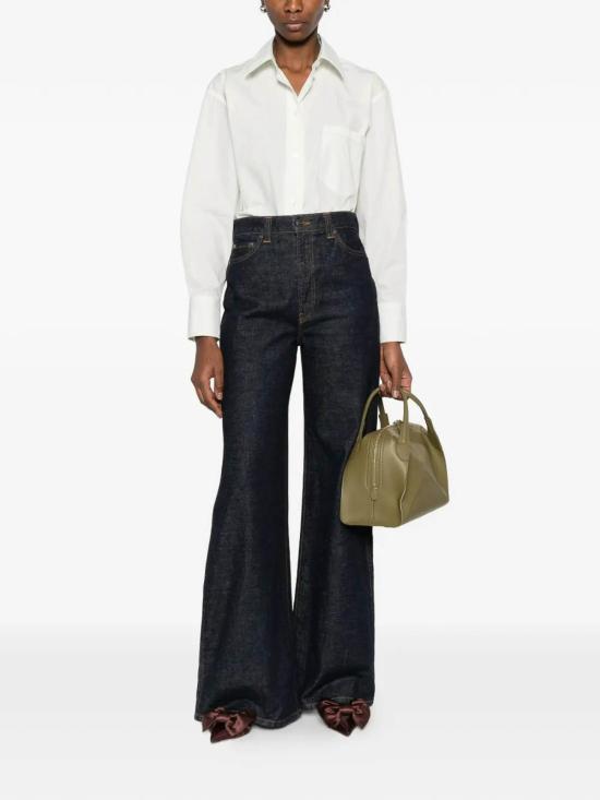 26SS 빅토리아 베컴 셔츠 1124WSH005238A9634 Green - VICTORIA BECKHAM